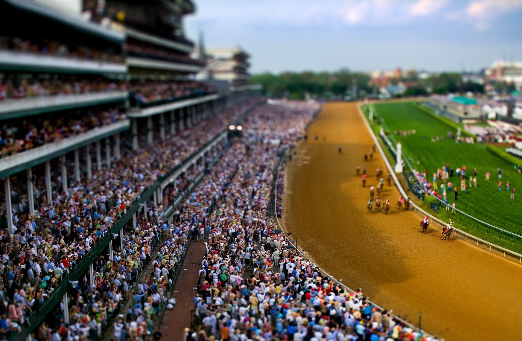 LaforetKentuckyDerbyTilt-Shift01
